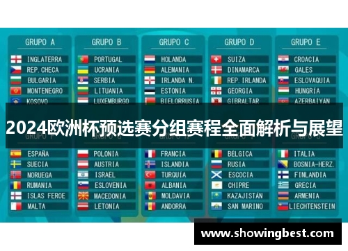 2024欧洲杯预选赛分组赛程全面解析与展望